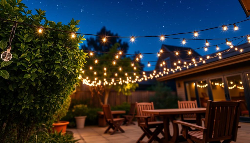 outdoor string lights